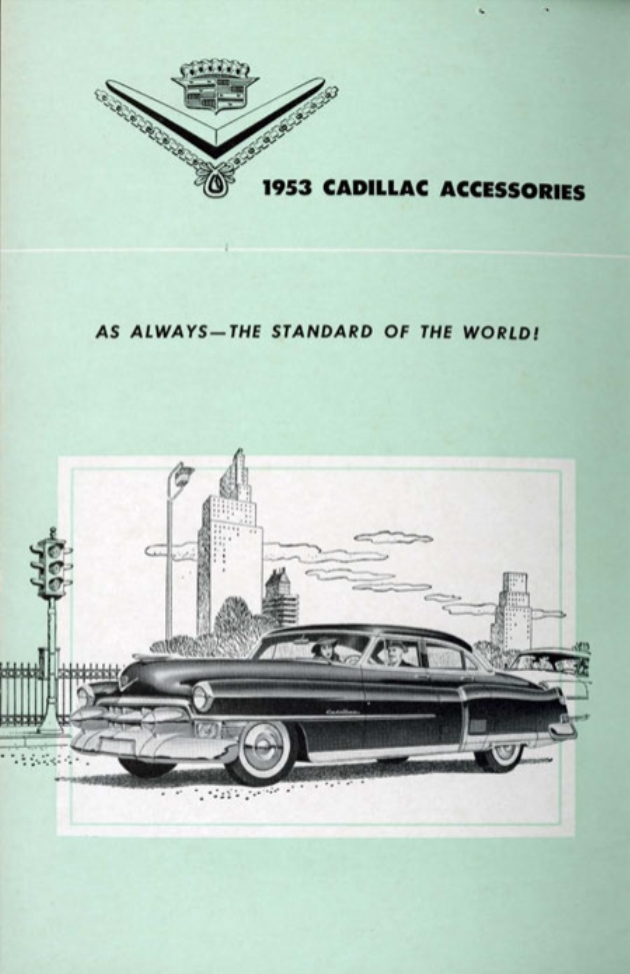 1953 Cadillac Accessories Booklet Page 8